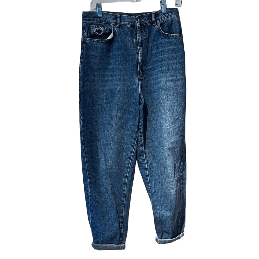 ASOS Dark Blue Boyfriend Jeans